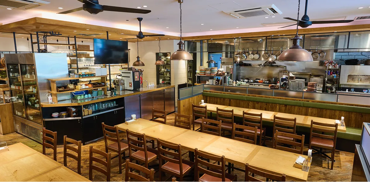 Grill Harvester 店内